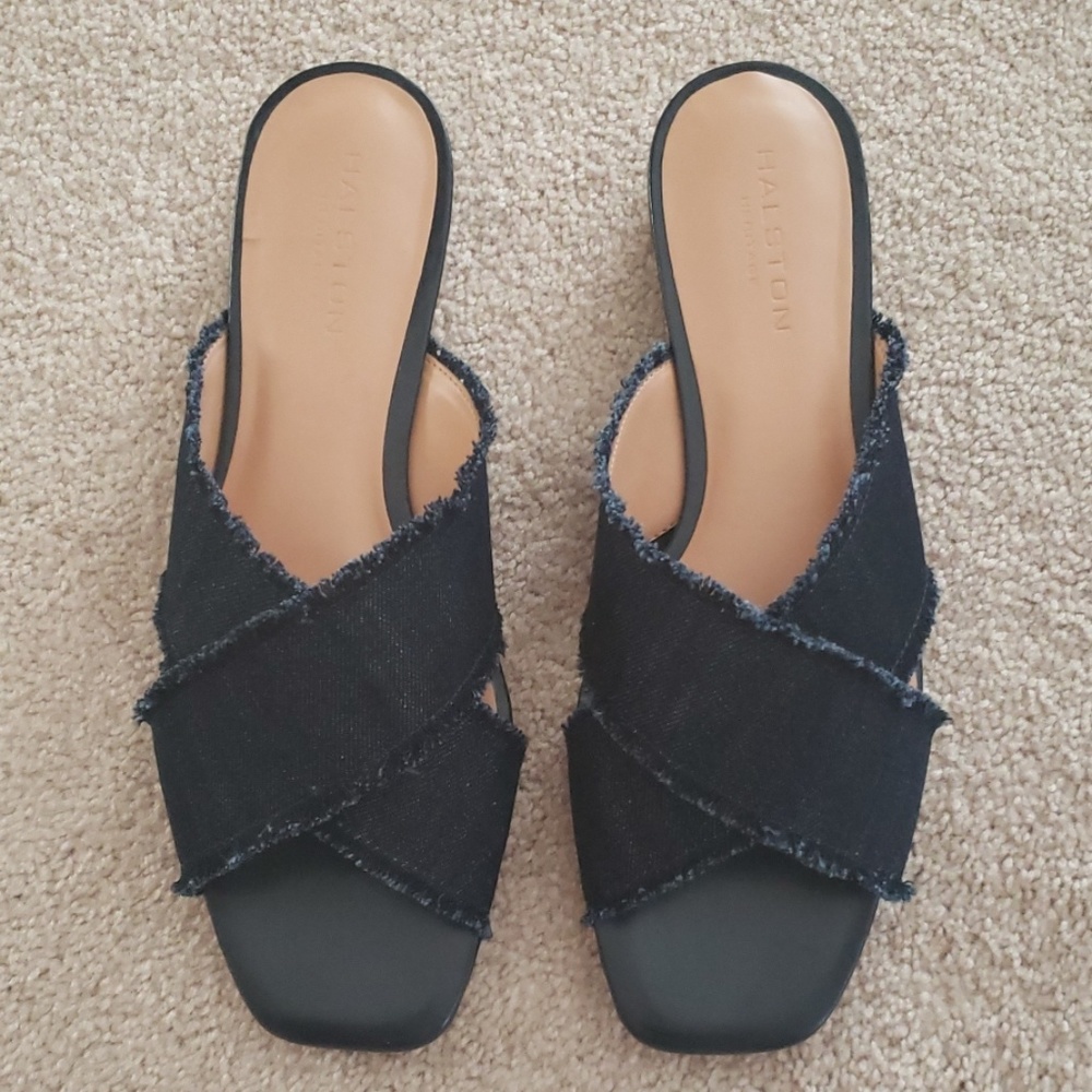 Halston Heritage Mules New